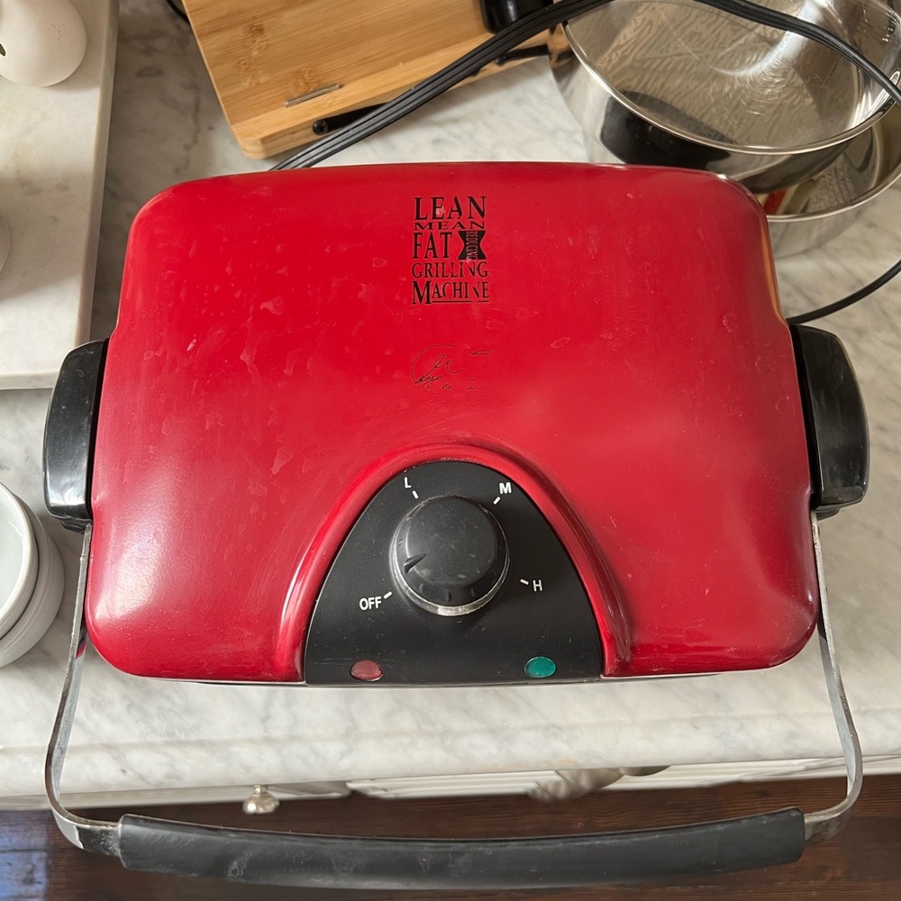George Foreman Lean Mean Fat Grilling Machine - local pickup or drop-off only